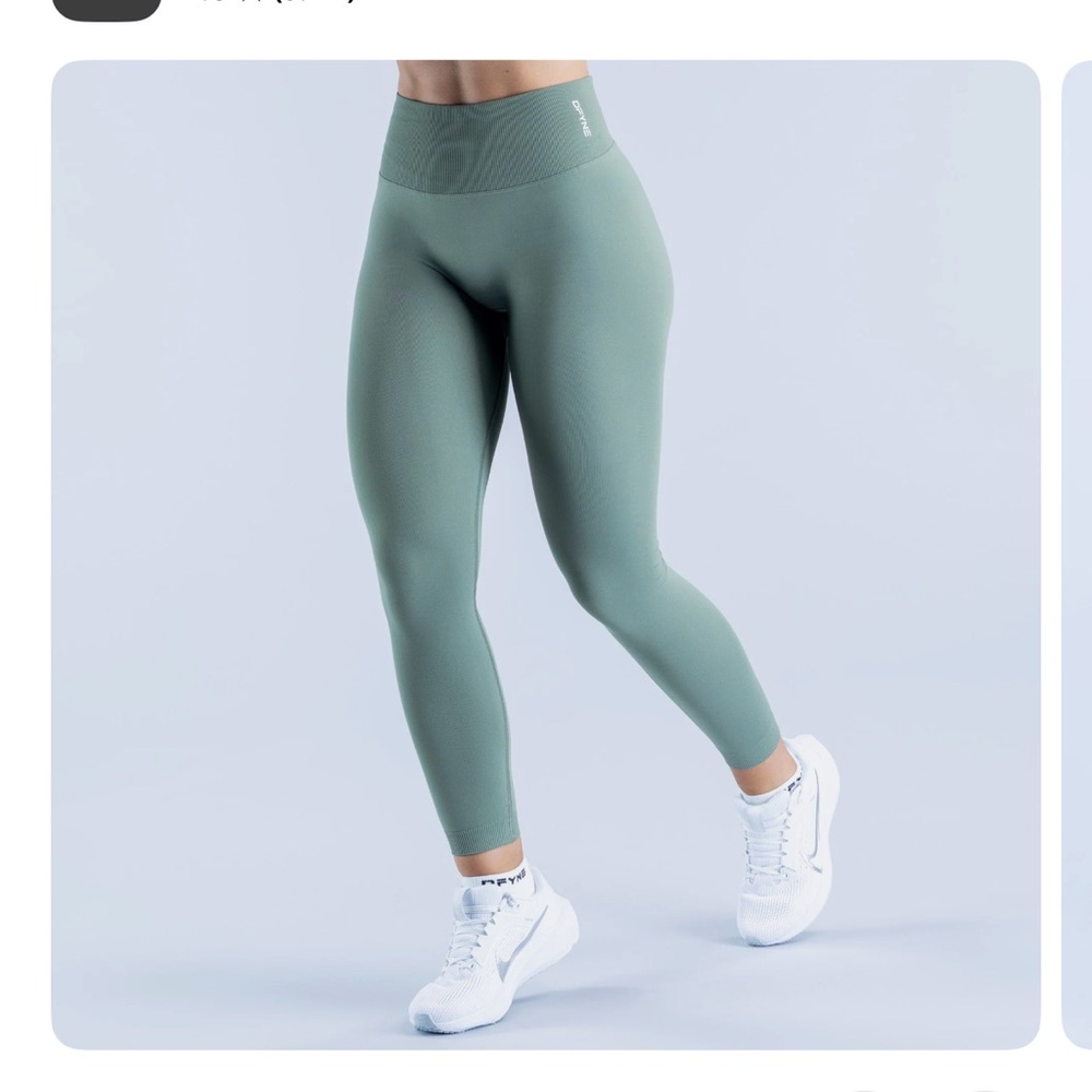 Defy Women's Green Leggings - Worn once